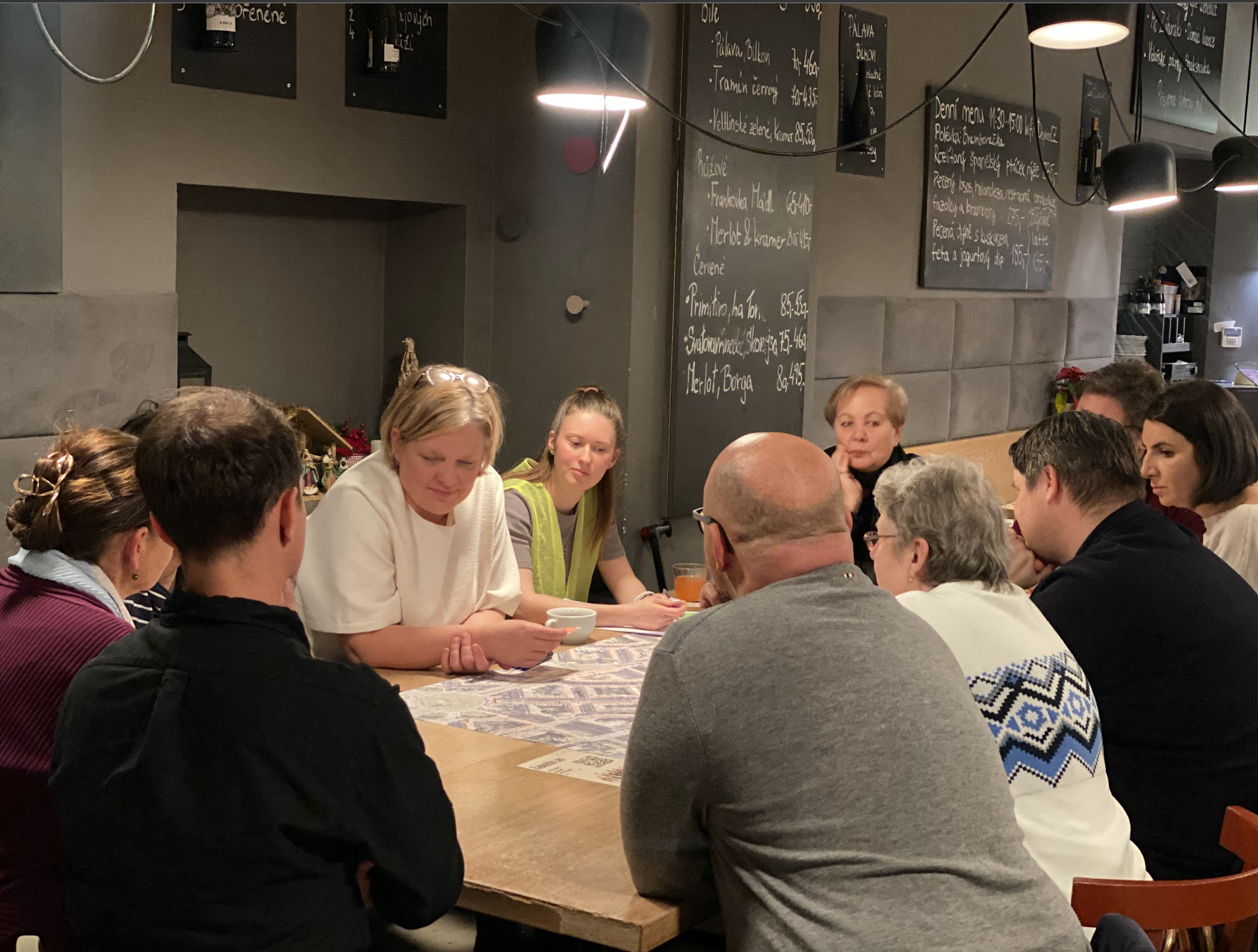 V prosinci proběhlo sousedské setkání nad mapou 